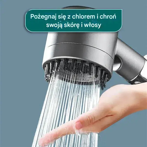 HidraSpa Max – Słuchawka prysznicowa wysokociśnieniowa z filtrem.