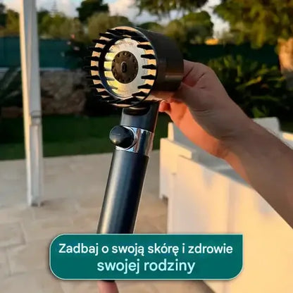 HidraSpa Max – Słuchawka prysznicowa wysokociśnieniowa z filtrem.