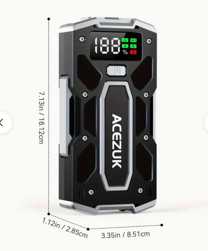 ACEZUK® - Mocny przenośny rozrusznik