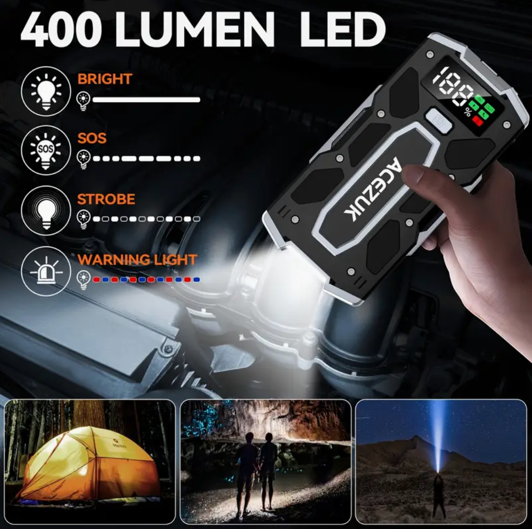 ACEZUK® - Mocny przenośny rozrusznik